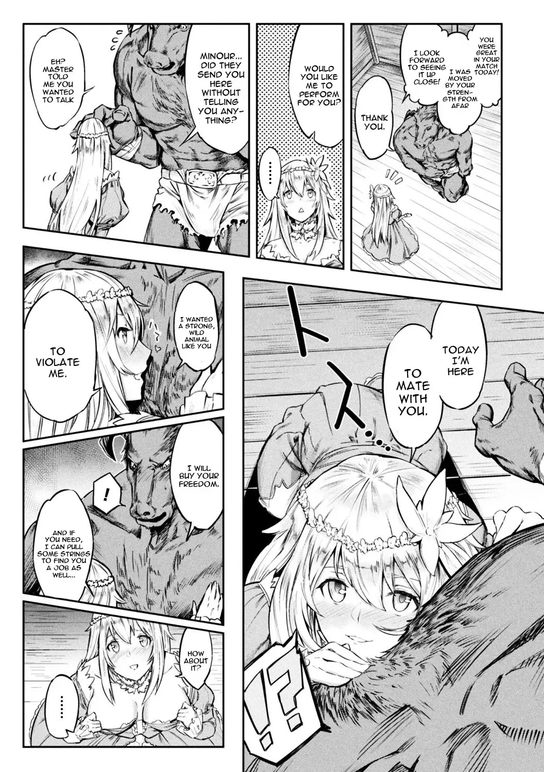 [Hihiyama Yokikana] Tensei Shite Minotauros ni Natta Ojou-sama ni Semarareta ken Fhentai - Page 3