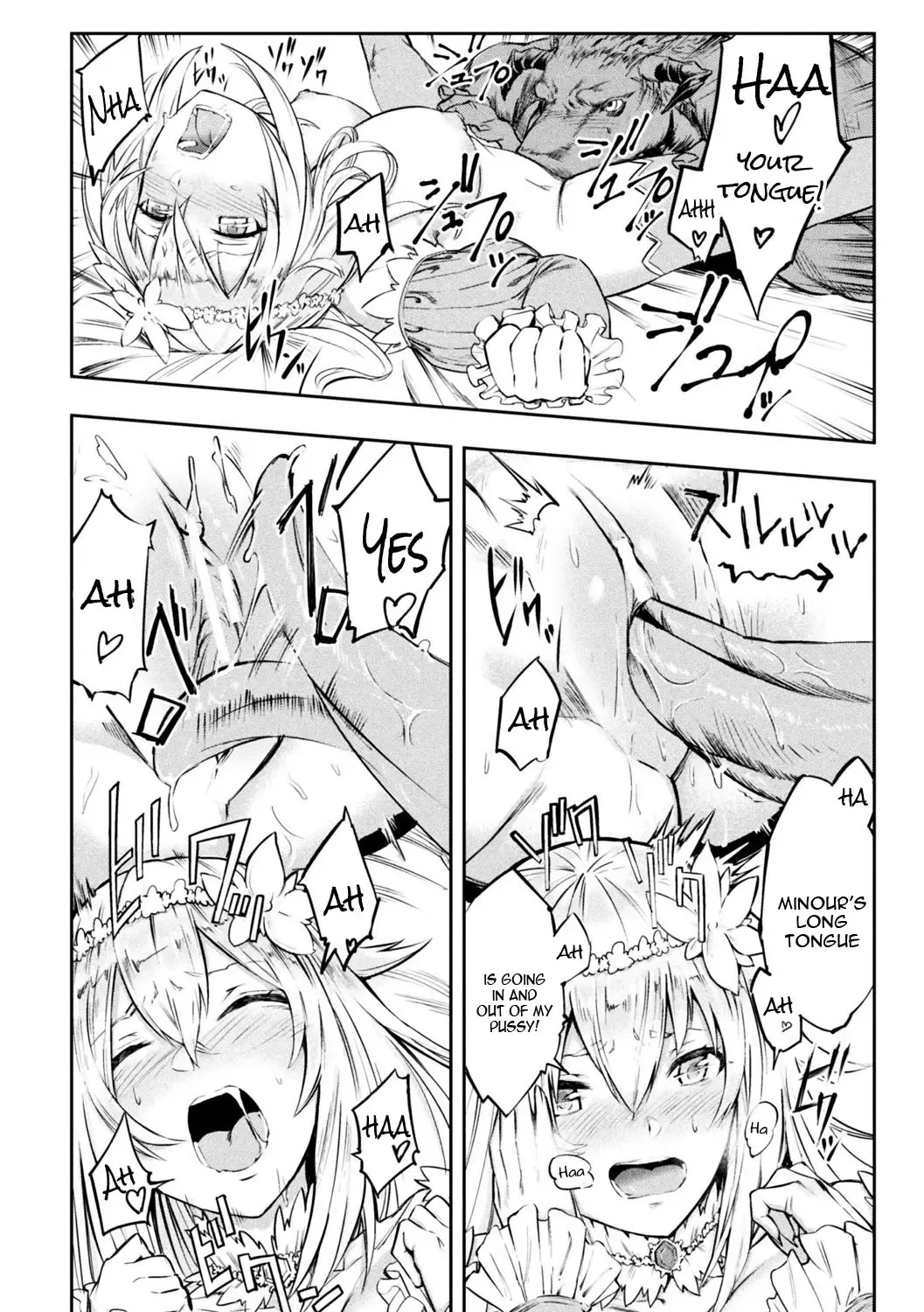 [Hihiyama Yokikana] Tensei Shite Minotauros ni Natta Ojou-sama ni Semarareta ken Fhentai - Page 6