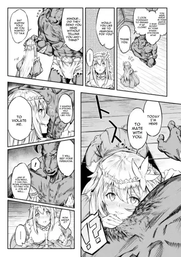 [Hihiyama Yokikana] Tensei Shite Minotauros ni Natta Ojou-sama ni Semarareta ken Fhentai - Page 3
