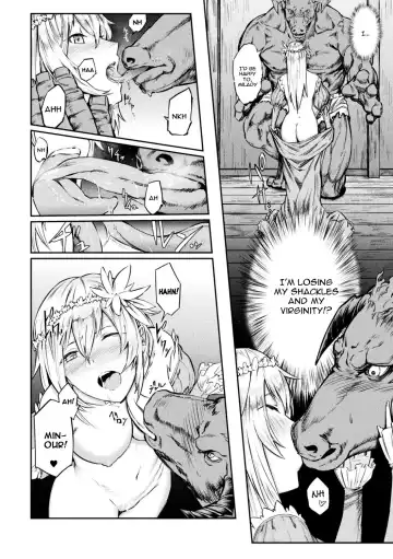 [Hihiyama Yokikana] Tensei Shite Minotauros ni Natta Ojou-sama ni Semarareta ken Fhentai - Page 4