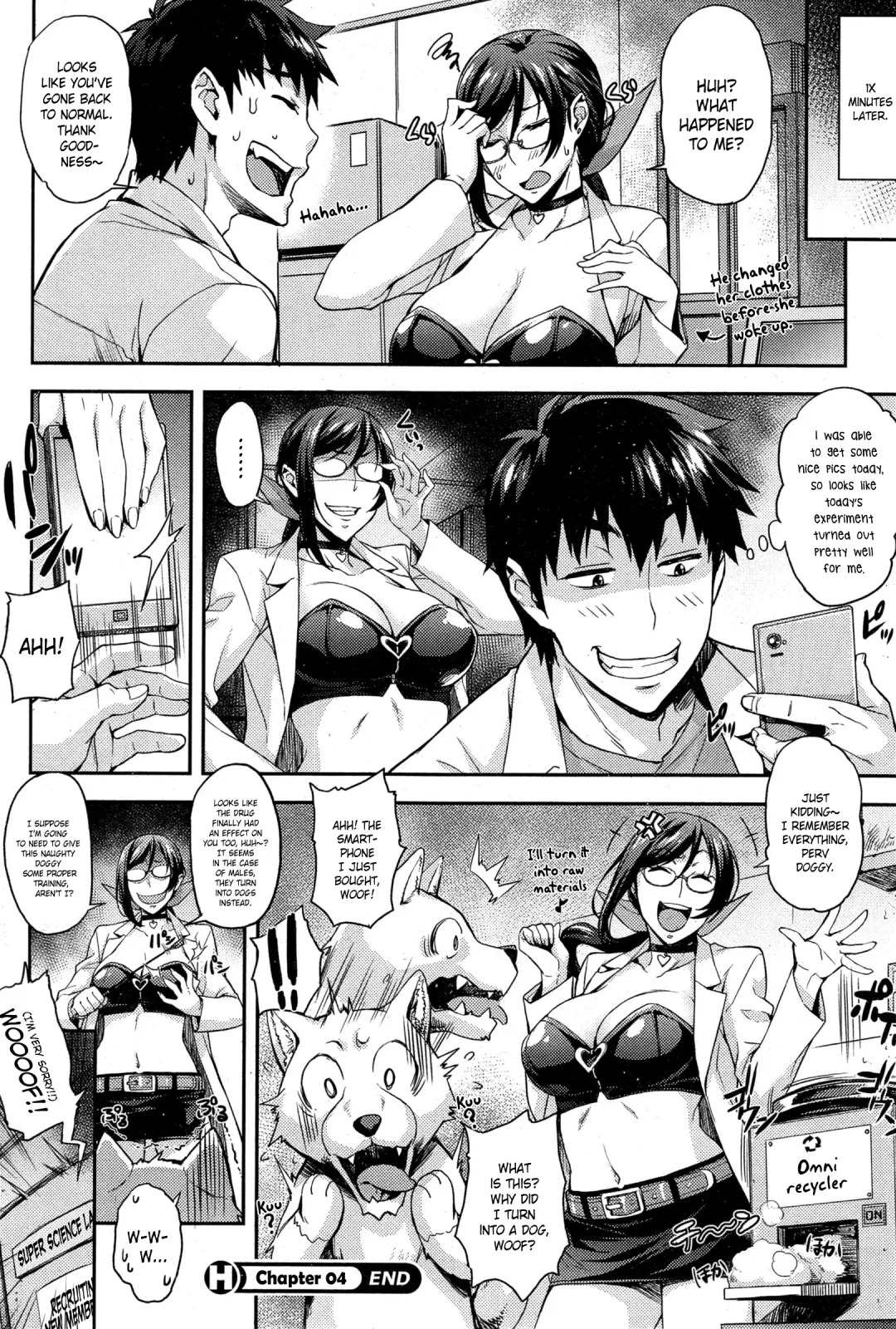 [Takurou] Rika no Kenkyuushitsu | Rika's Laboratory Ch. 1-5 Fhentai - Page 65