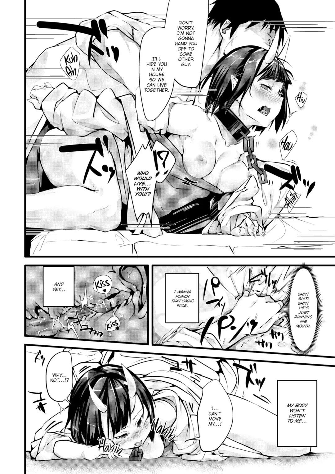 [Uno Ryoku] Mio TS Dorei Oni | Transgressed Slave Oni Fhentai - Page 13