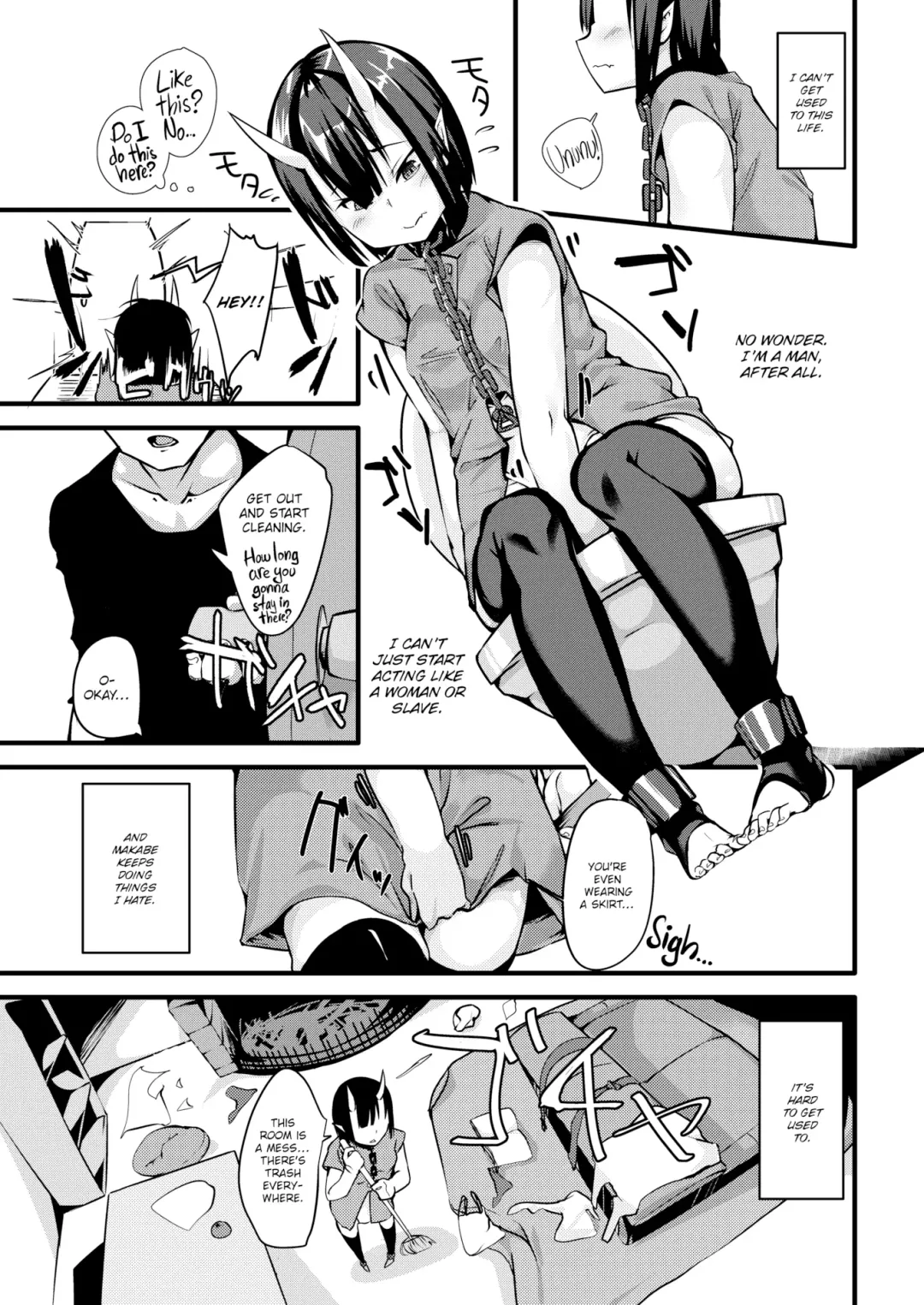 [Uno Ryoku] Mio TS Dorei Oni | Transgressed Slave Oni Fhentai - Page 16