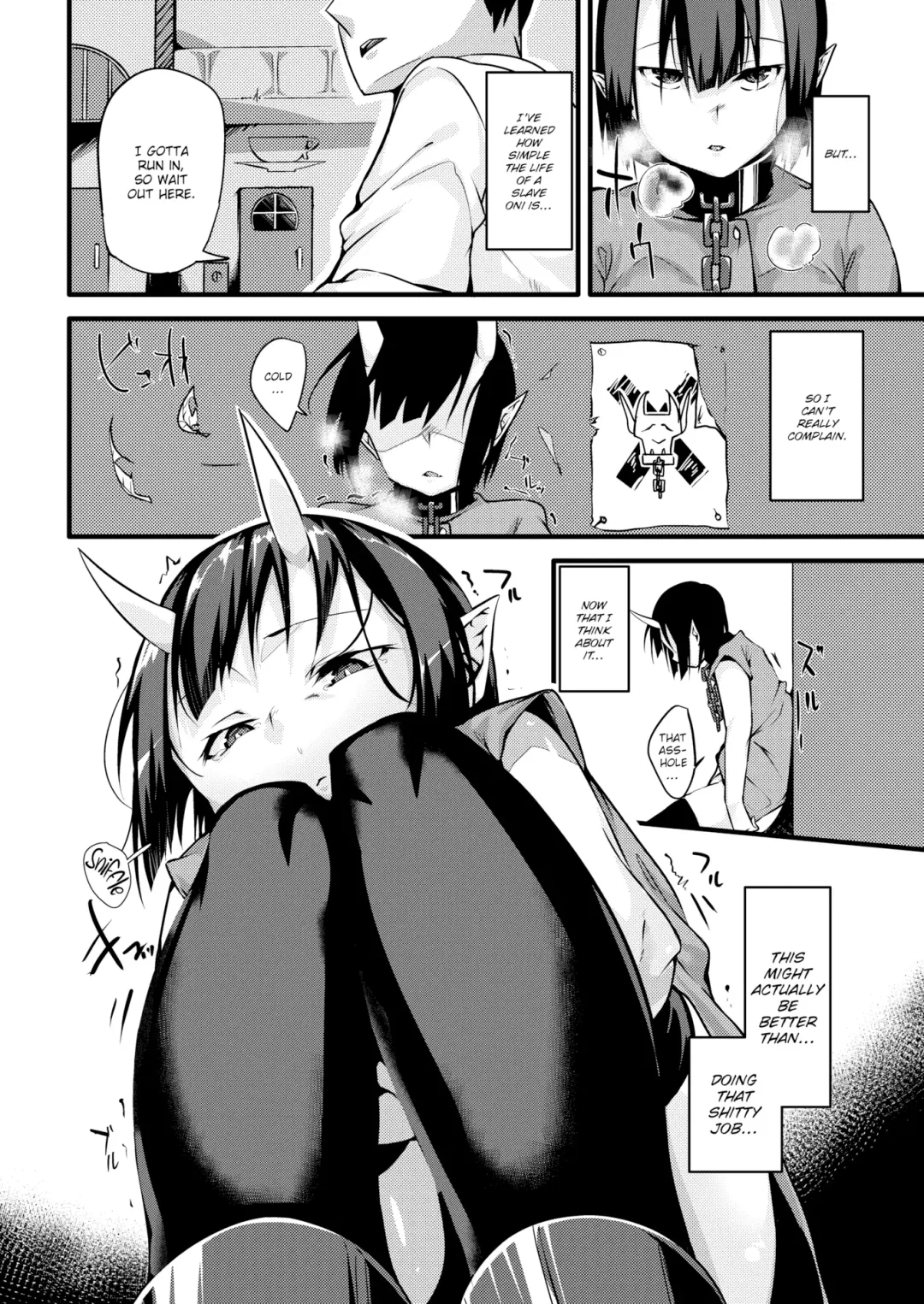 [Uno Ryoku] Mio TS Dorei Oni | Transgressed Slave Oni Fhentai - Page 17