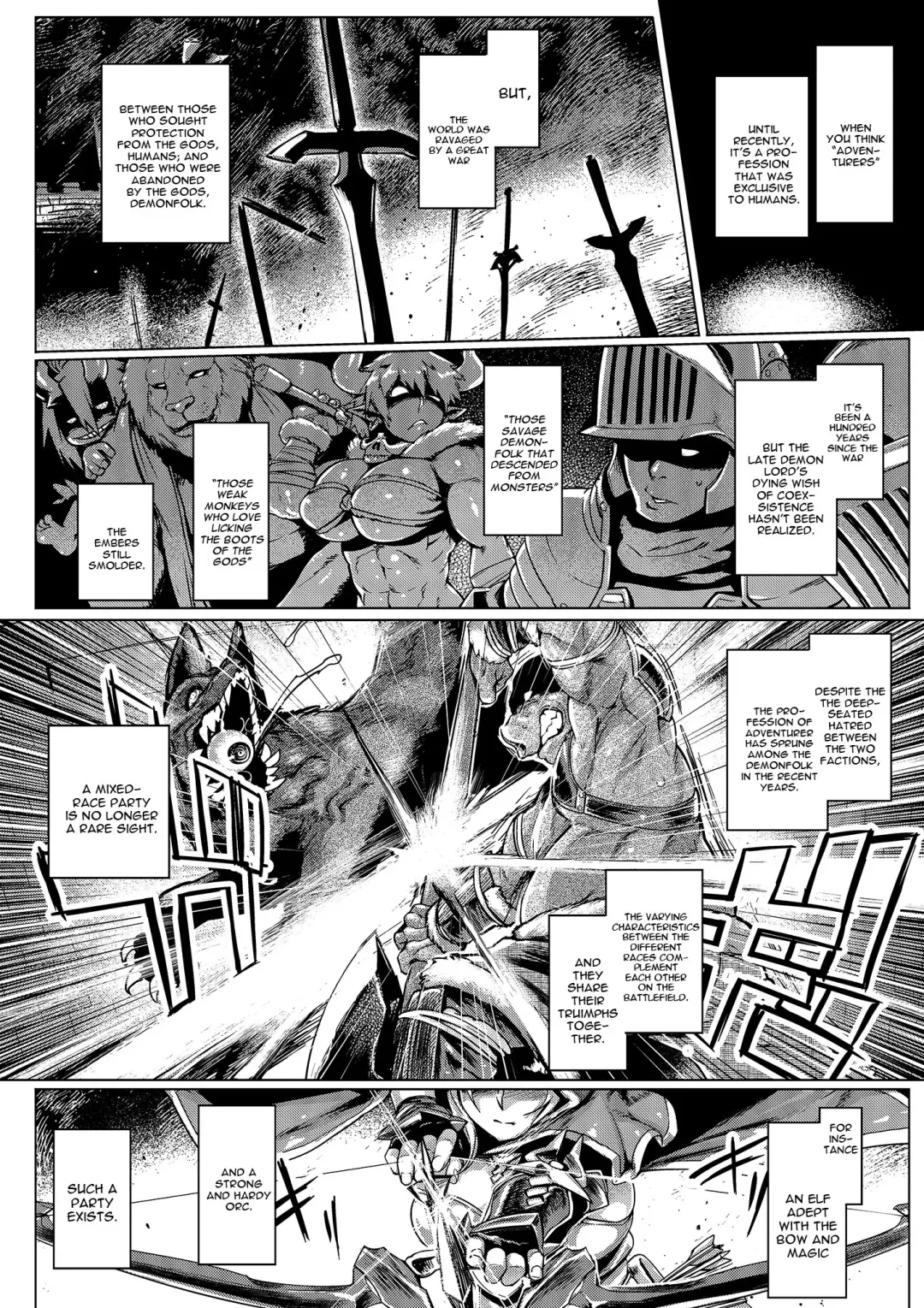 [Tabigarasu] Elf x Orc Control? Fhentai - Page 3