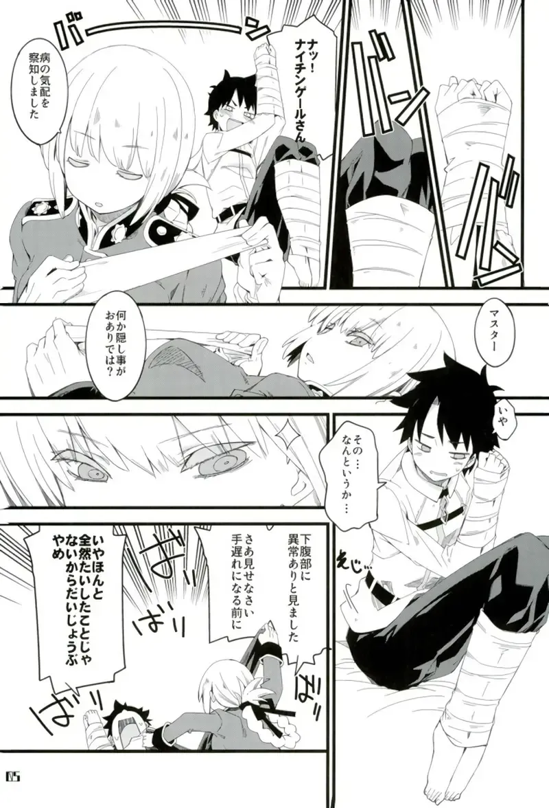 [Mikage] Nightingale-san no Kareinaru Chiryou Fhentai - Page 4