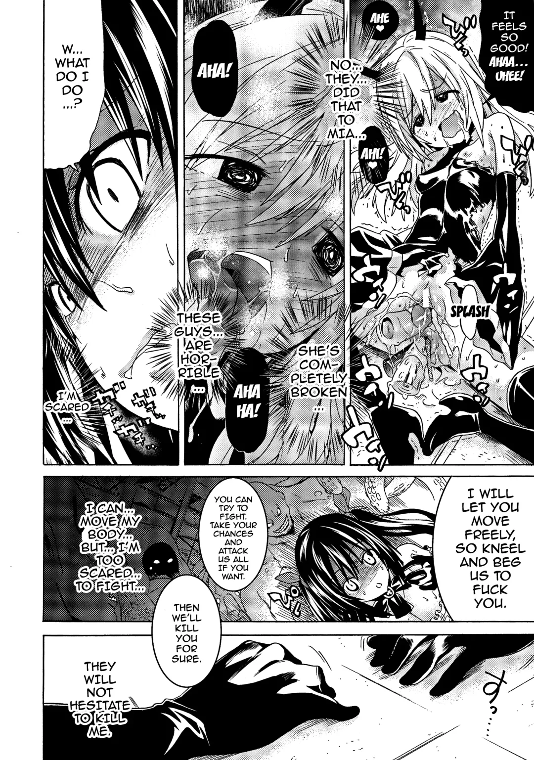 [Tendou Masae] Ochita Mesubuta-tachi - Fallen Bitches Fhentai - Page 53