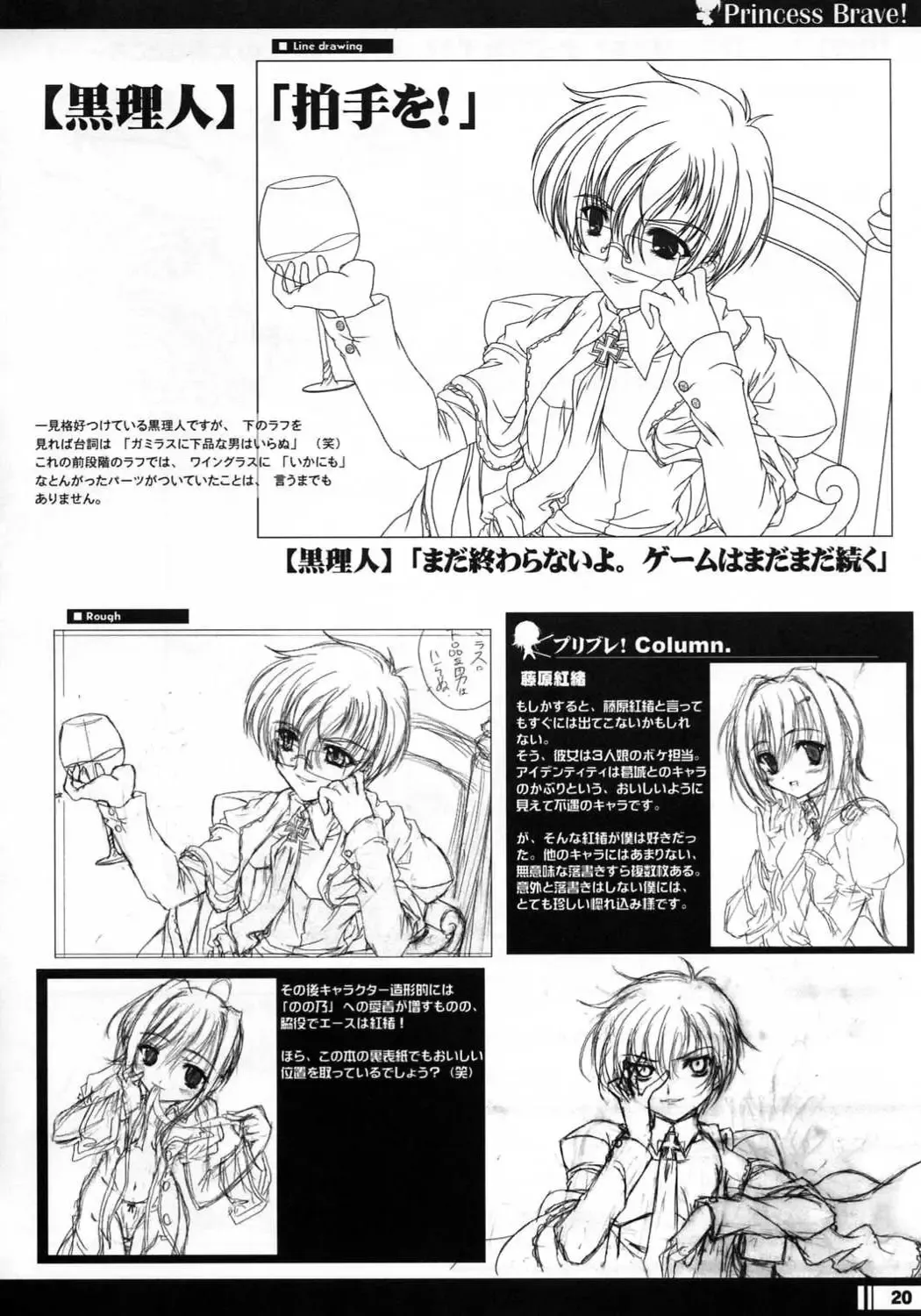 [Miyama Zero] Princess Brave! Jantaku no Kishi - Settei Gengashuu Fhentai - Page 19