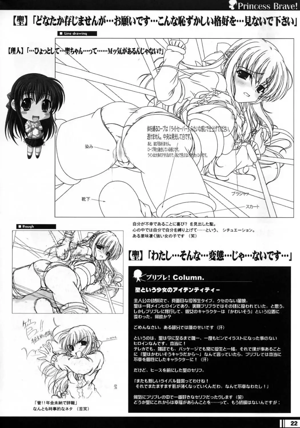 [Miyama Zero] Princess Brave! Jantaku no Kishi - Settei Gengashuu Fhentai - Page 21