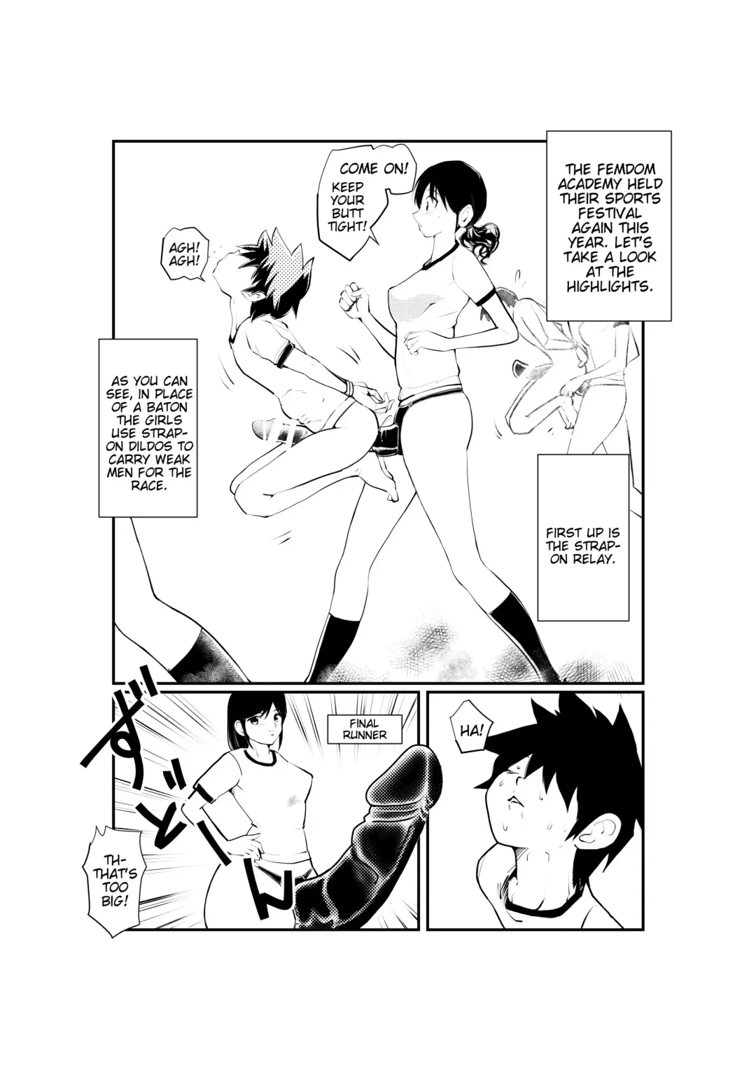 [Makunouchi] Femdom Taiikusai | Femdom Festival Fhentai - Page 2