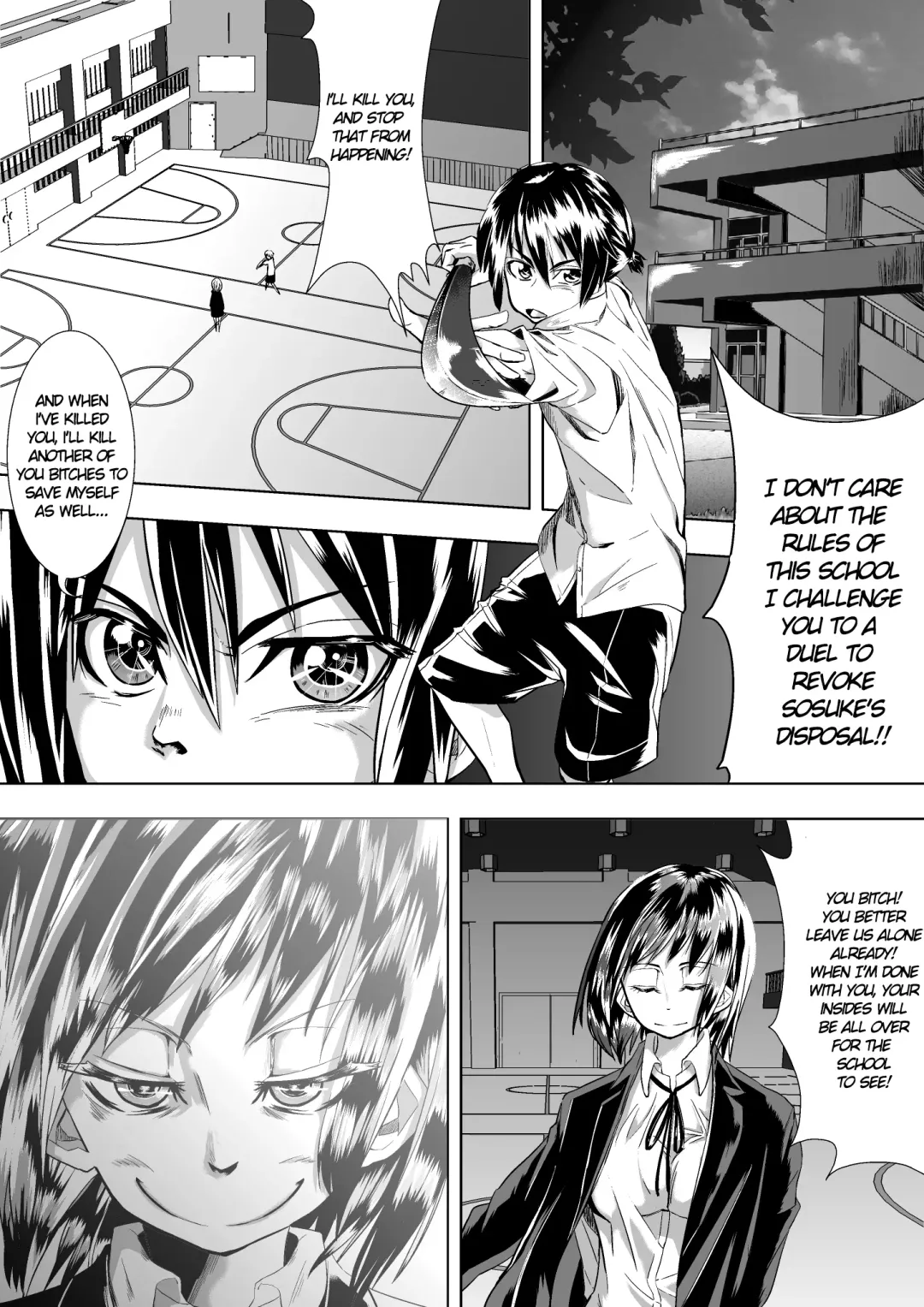 [Tokuni Mirashichi] Konna Gakkou wa Iyada | I Don't Wanna Go to This School Fhentai - Page 2