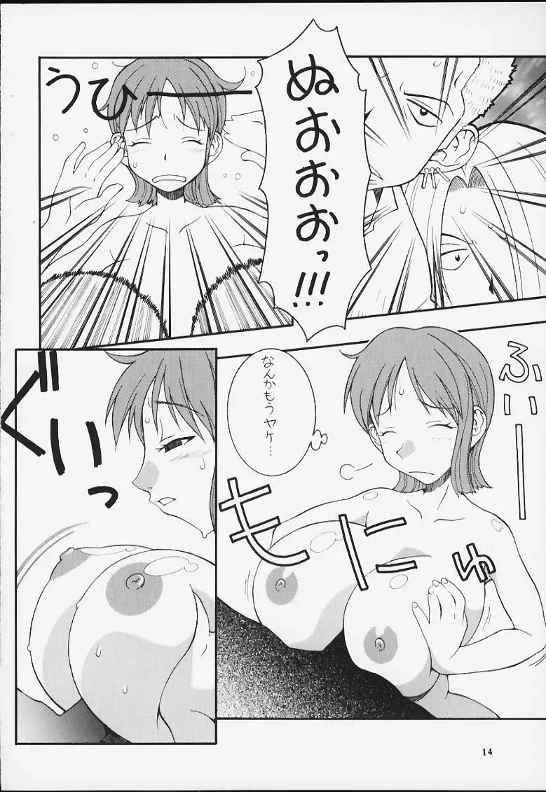 [Doluta - Nishimo] Nyan Nyan Love Nami II Fhentai - Page 12