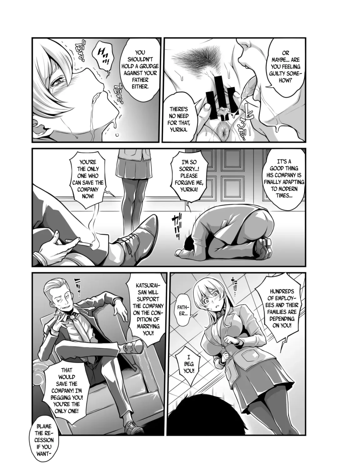 [Kemigawa Mondo] Daraku Reijou Hakoiri Ojou-sama Netorare Choukyou Kiroku | The NTR Diaries of a Sheltered Young Ojou-Sama Fhentai - Page 11