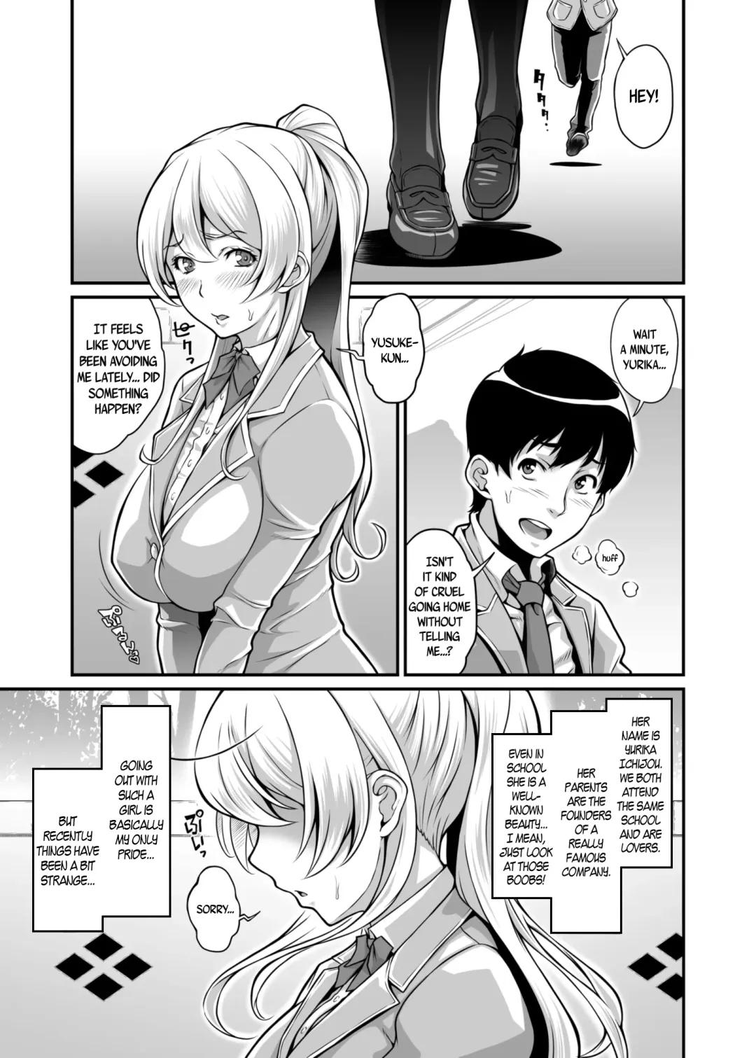 [Kemigawa Mondo] Daraku Reijou Hakoiri Ojou-sama Netorare Choukyou Kiroku | The NTR Diaries of a Sheltered Young Ojou-Sama Fhentai - Page 2