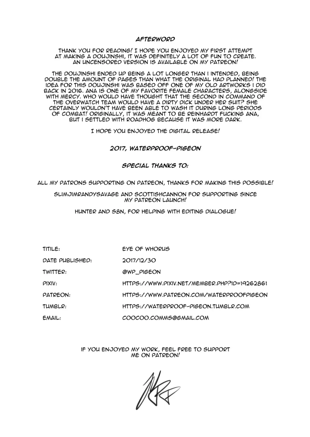 [Waterproof-pigeon] Eye of Whorus Fhentai - Page 38