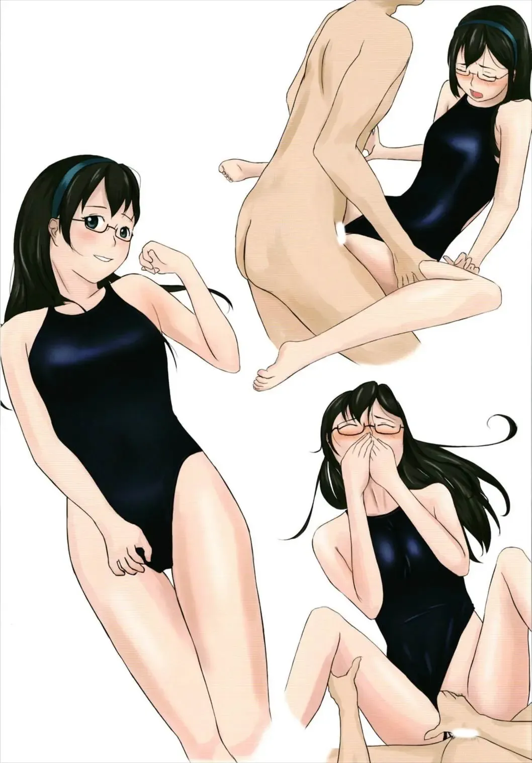 KanColle Kyouei Mizugi (Sukebe) Goudou -Ore no Order shita Kyouei Mizugi o Kite Kure- Fhentai - Page 23