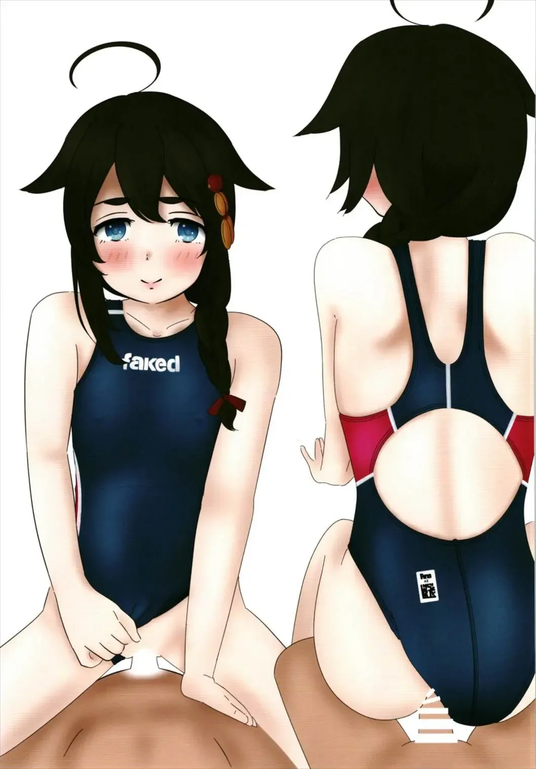 KanColle Kyouei Mizugi (Sukebe) Goudou -Ore no Order shita Kyouei Mizugi o Kite Kure- Fhentai - Page 9