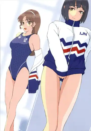 KanColle Kyouei Mizugi (Sukebe) Goudou -Ore no Order shita Kyouei Mizugi o Kite Kure- Fhentai - Page 12