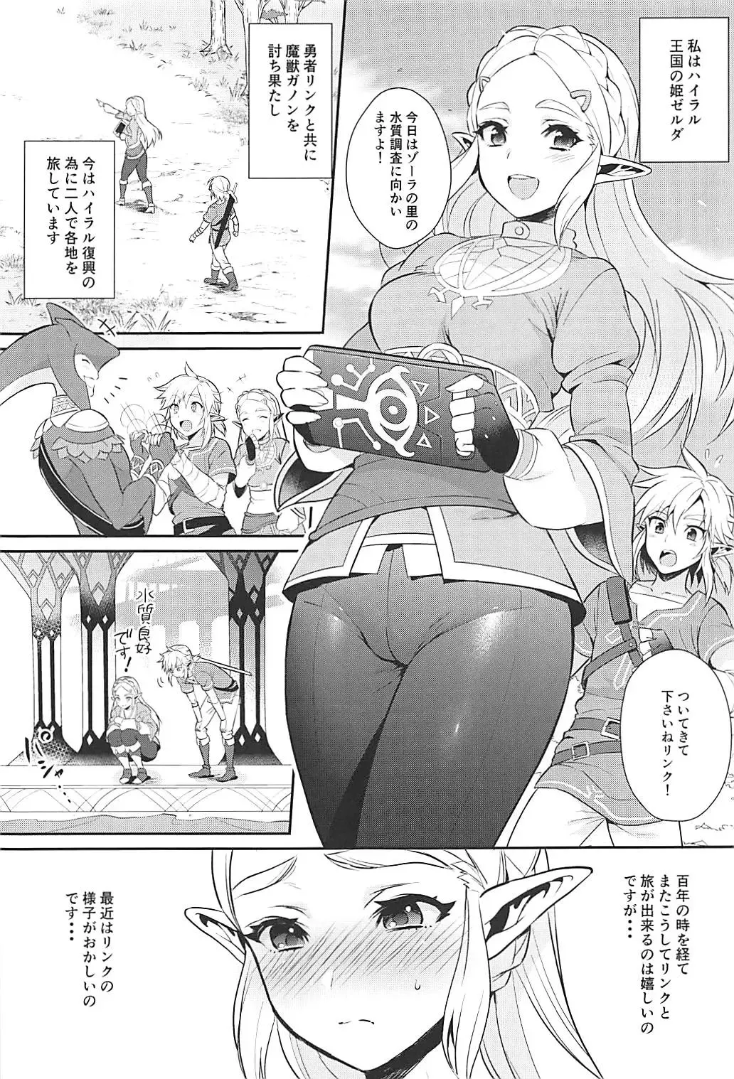 [Morikoke] Hyrule Hanei no Tame no Katsudou! Fhentai - Page 4