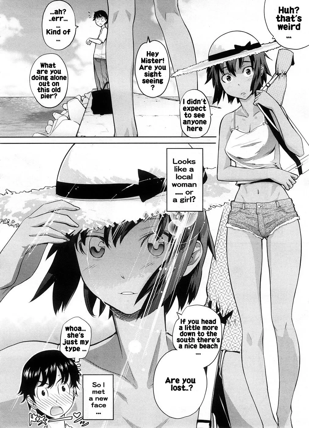 [Teri Terio] Umi de Aetara | If we could meet by the sea (decensored) Fhentai - Page 2