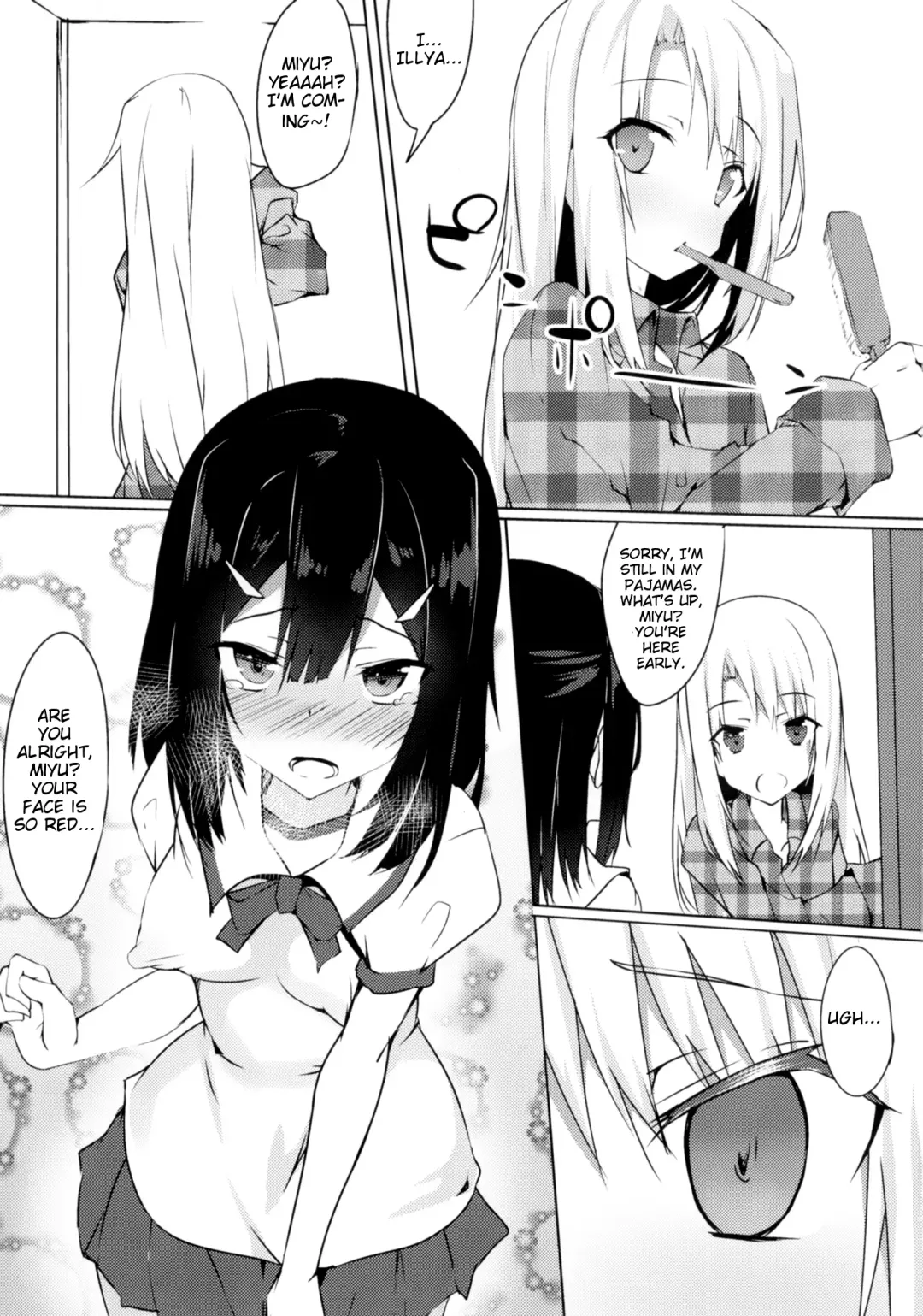 [Fuji-han] Miyu ni Tsuiteru Are ga Tonikaku Muzumuzu Suru Hon | A book where Miyu's cock won't stop throbbing Fhentai - Page 2