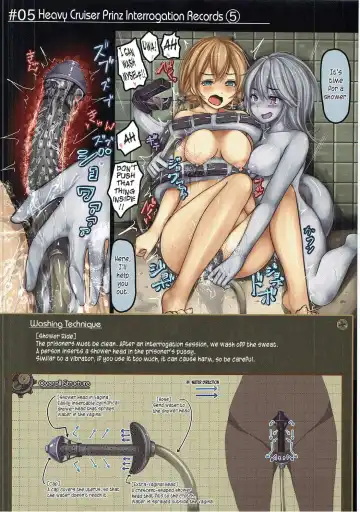 [Monikano] Juujunyoukan Prinz Jinmon Chousho | Heavy Cruiser Prinz Interrogation Fhentai - Page 14