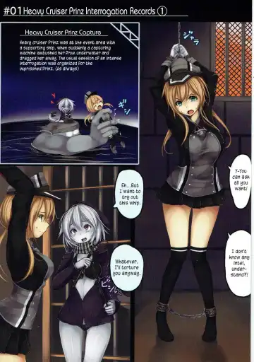 [Monikano] Juujunyoukan Prinz Jinmon Chousho | Heavy Cruiser Prinz Interrogation Fhentai - Page 2