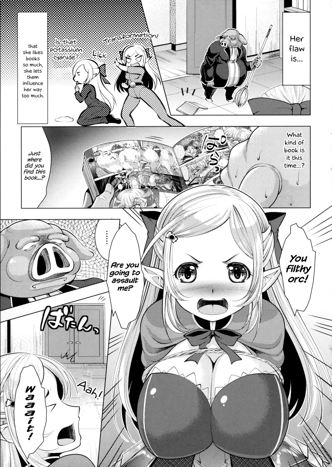 [Matsunami Rumi] Onna Kishi no Meshitsukai + Bangaihen | The Servant of the Lady Knight + Extra Fhentai - Page 3
