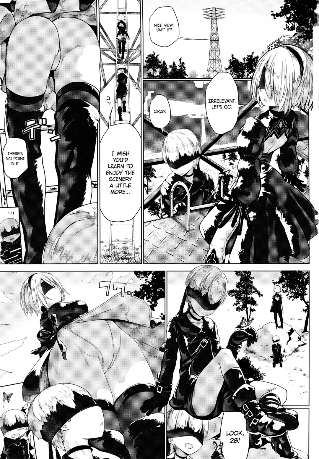 [Ogadenmon] Android no Ecchi na Yatsu | Horny Androids Fhentai - Page 2