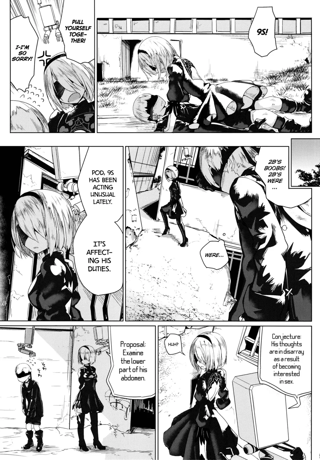 [Ogadenmon] Android no Ecchi na Yatsu | Horny Androids Fhentai - Page 6