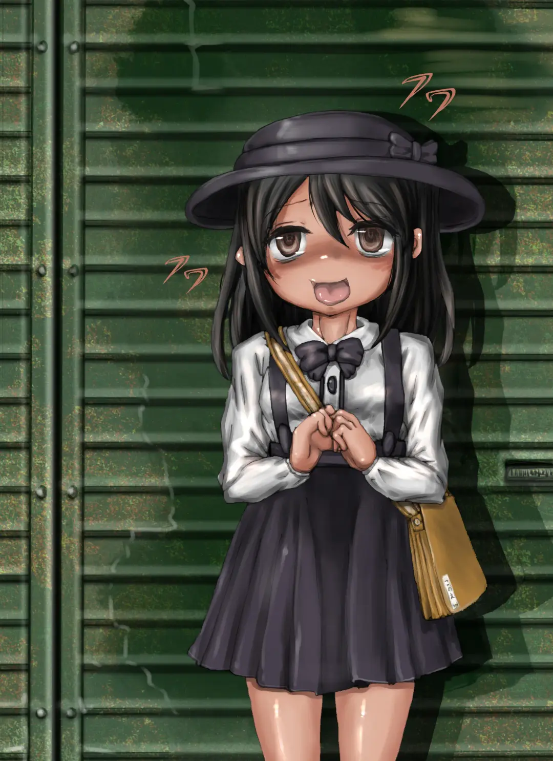 [Izumi] Tsuri Skirt Youjo ga, Mimi kara Denkyoku Tsukkomarete Ahecchau Hanashi Fhentai - Page 25