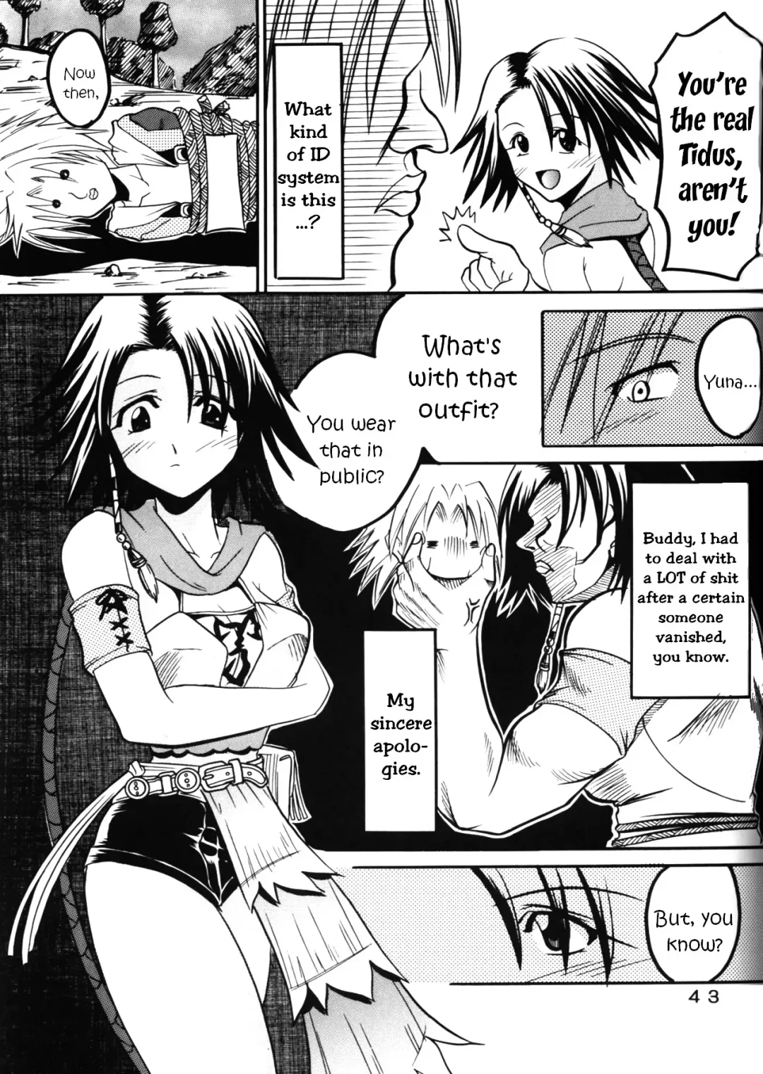 [Ishikawa Jippei - Kitty] Yuna A La Mode 5 Sphere Hunter Kamomedan XANARKAND DEBUT Fhentai - Page 44