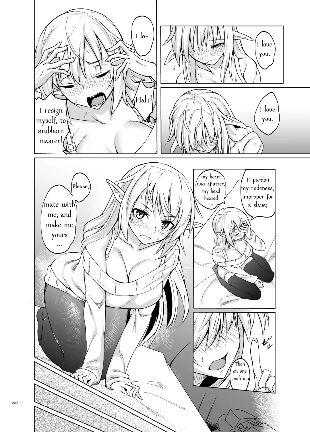 [Stealth Changing Line - Sundown] Toaru Elf o Hikitorimashite | Taking Care of a Certain Elf Fhentai - Page 11