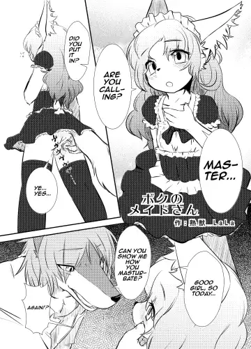 Read [Lala - Urekemo Lala] Boku no Maid-san - Fhentai