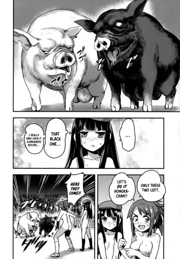 [Nanashi] Hadakahime Honoka San Kyodai Osubuta vs Chounouryoku Shoujo! Fhentai - Page 22