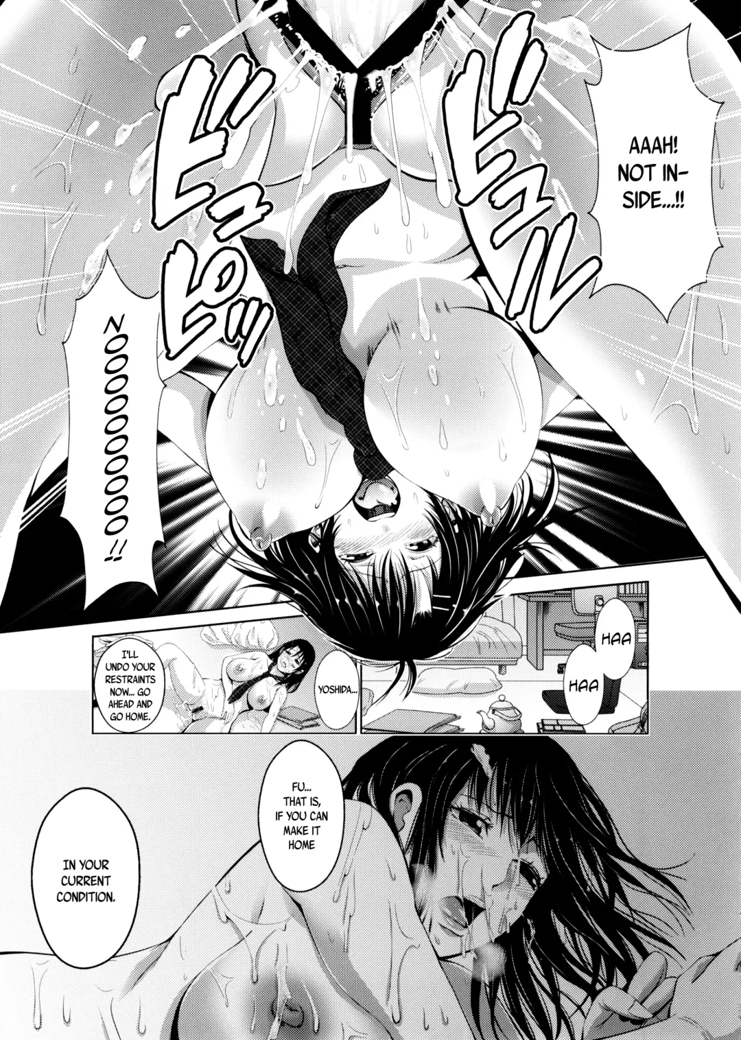 [Akiha At] Yuutousei no Yoshida-san wa Sensei ni Kankin Sarete Nikubenki ni Narimashita. | Yoshida-San the Honor Student Gets Held Captive and Turned into a Cumdumpster by Sensei Fhentai - Page 19