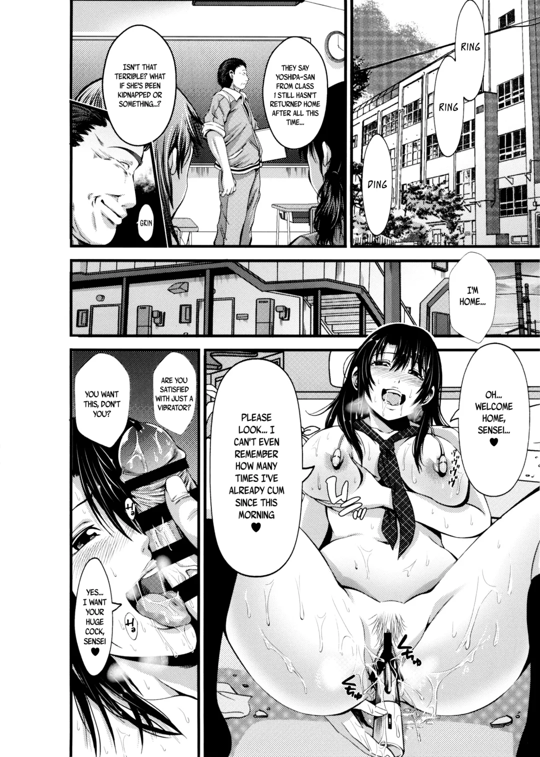 [Akiha At] Yuutousei no Yoshida-san wa Sensei ni Kankin Sarete Nikubenki ni Narimashita. | Yoshida-San the Honor Student Gets Held Captive and Turned into a Cumdumpster by Sensei Fhentai - Page 20