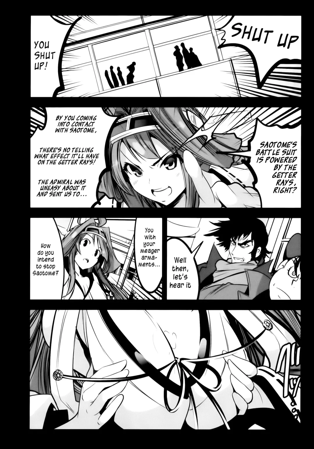 [Mokusei Zaijuu] Getter Robo Tai Kongou Yon Shimai | Getter Robo vs The Kongou Four Sisters Fhentai - Page 5