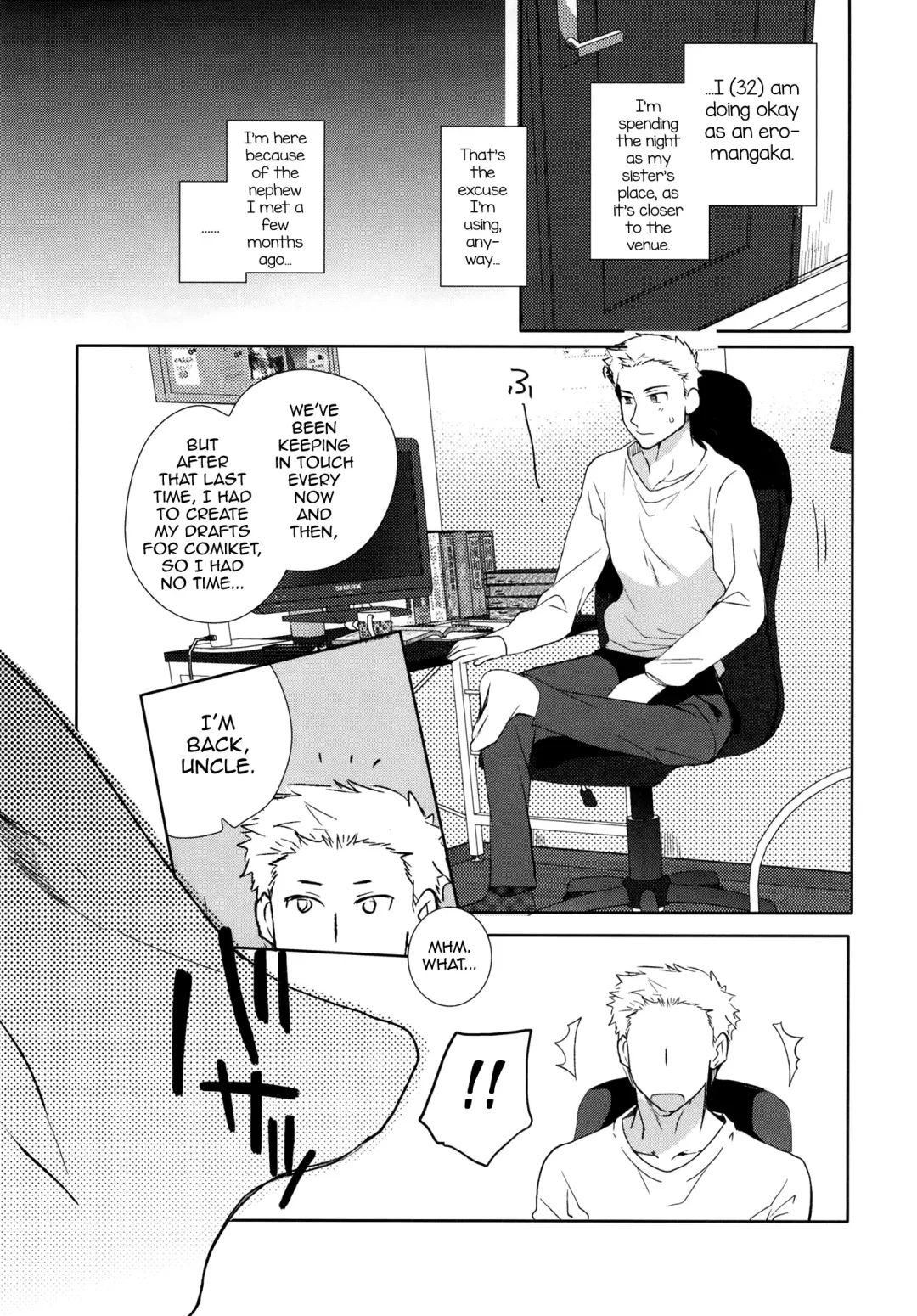 [Kirimoto Yuuji] Otokonoko Gakuen apend ~Ero Mangaka no Ojisan to Nenmatsunenshi H-hen~ Fhentai - Page 9