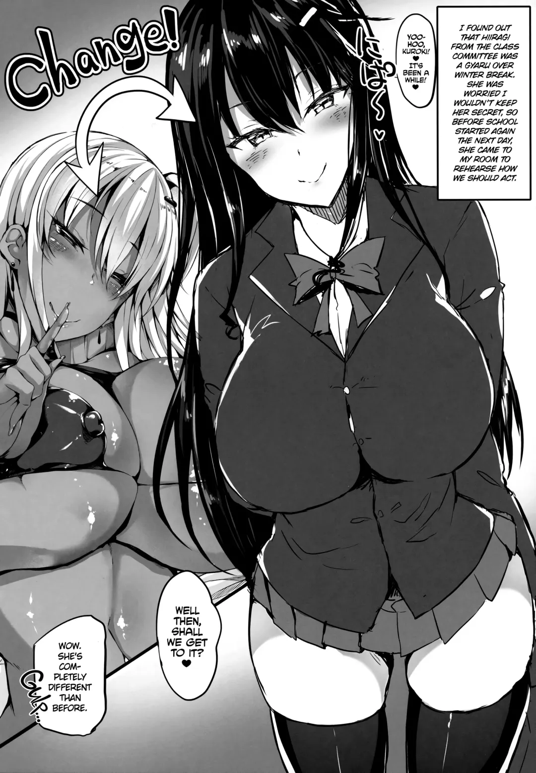 [Stem] Hiiragi-san wa Kakure Gal no Youdesu. | It Seems the Serious Class Committee Chairman Hiiragi is Secretly a Gyaru Fhentai - Page 2