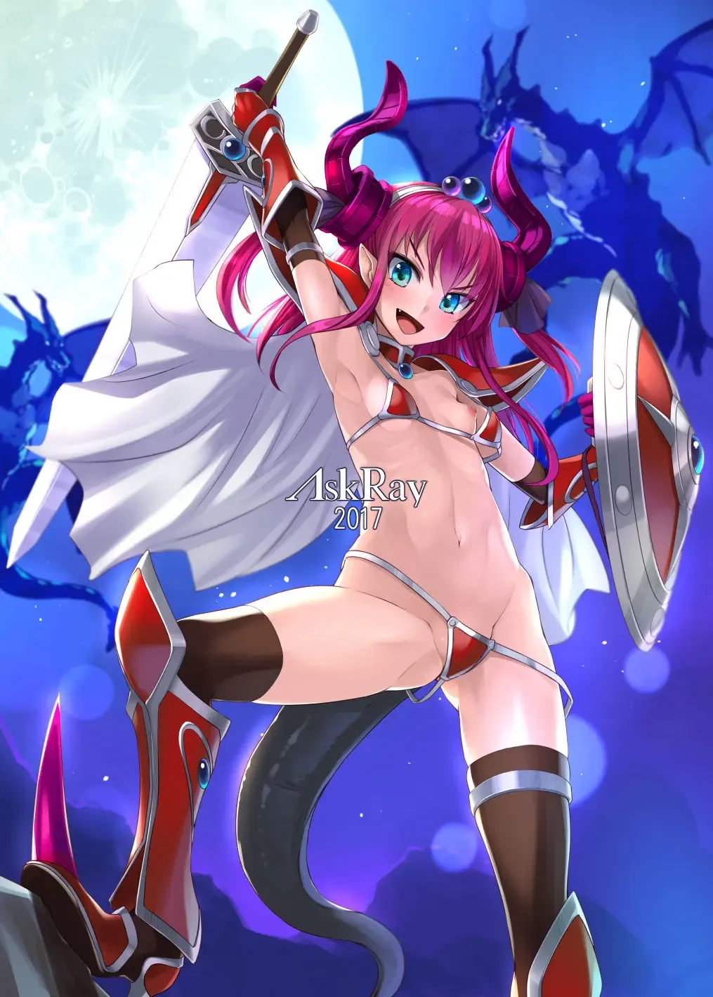 [Bosshi] Ryuu no Yome - Dragon Waifu Fhentai - Page 22