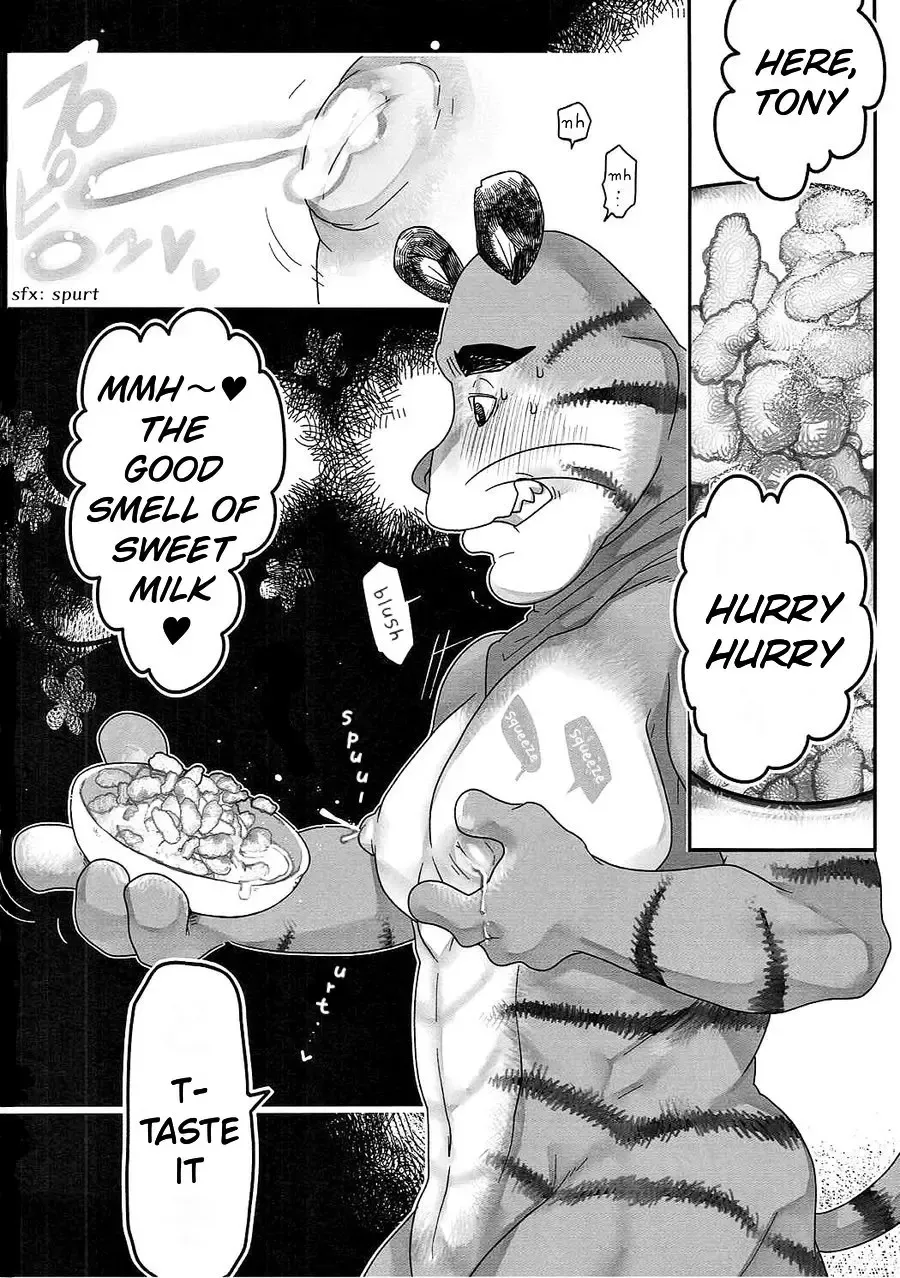 [Donguri] Tora Chichi Sakunyuu | Milking Tiger Tiddies Fhentai - Page 17