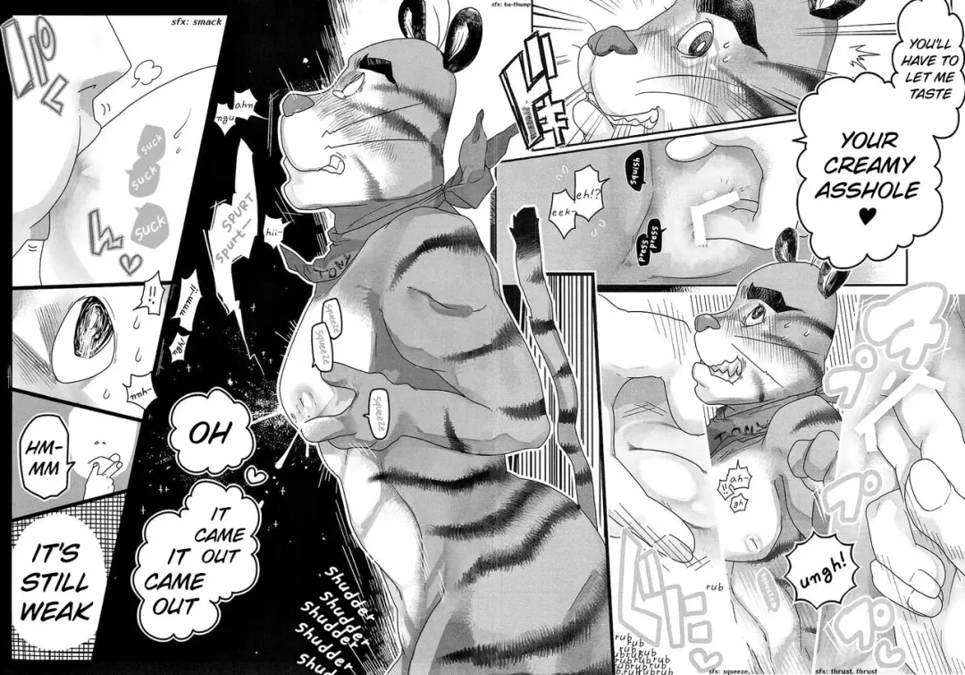 [Donguri] Tora Chichi Sakunyuu | Milking Tiger Tiddies Fhentai - Page 8