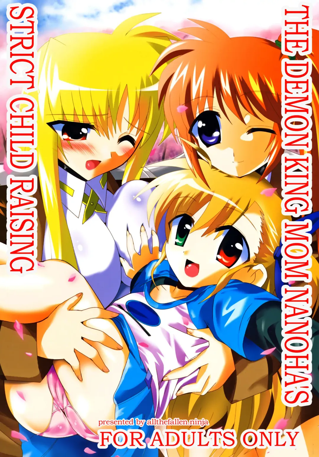 [Oyu No Kaori] Maou Nanoha Mama no Gacchiri Kosodate Nano | The demon king mom Nanoha's strict child raising Fhentai - Page 1