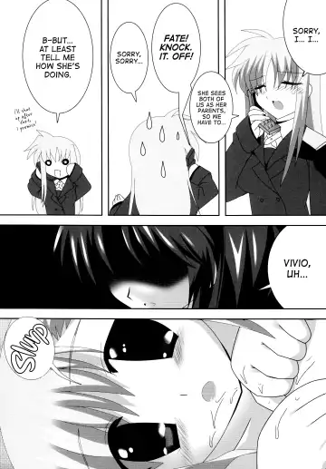 [Oyu No Kaori] Maou Nanoha Mama no Gacchiri Kosodate Nano | The demon king mom Nanoha's strict child raising Fhentai - Page 7