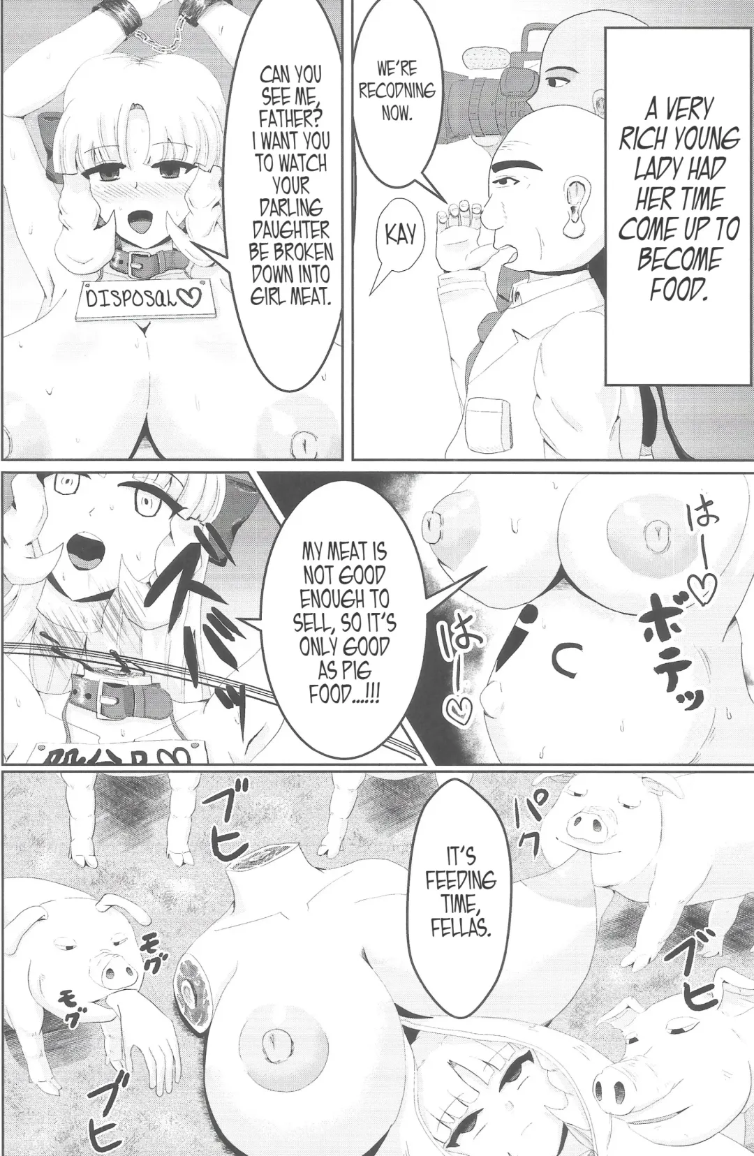 [Kasuga Tousen] Shoujo Tosatsuba | Girl Slaughterhouse Fhentai - Page 9