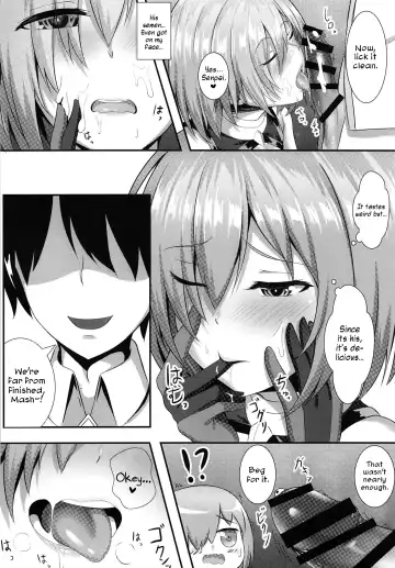 [Yuunagi] Senpai to Ecchi Dekiru no wa Mash dake desu!! | Only Mash Can Handle Senpai's Kinks!! Fhentai - Page 16
