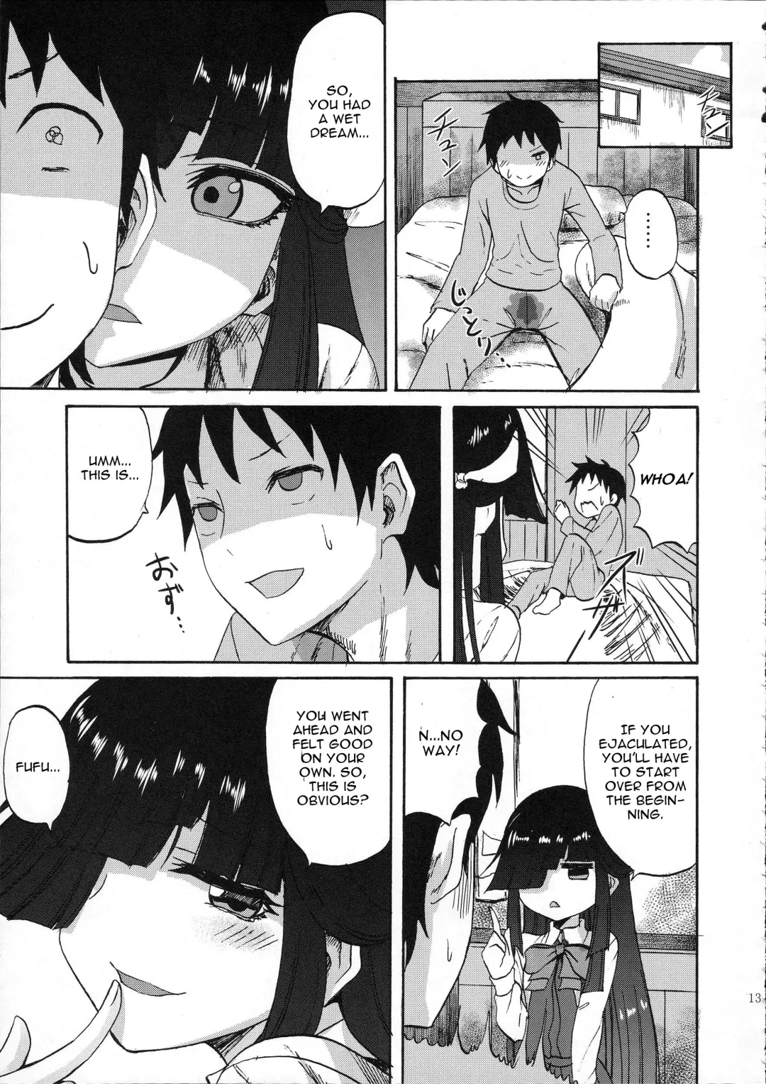 [Minarai Zouhyou] Hayashimo-chan no shaseikanri nisshi Fhentai - Page 13