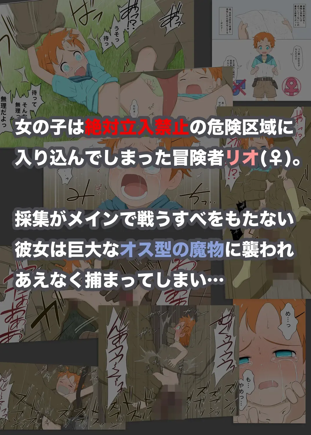 Boyish Boukensha VS Onanoko Tachiiri Kinshi Area Fhentai - Page 44