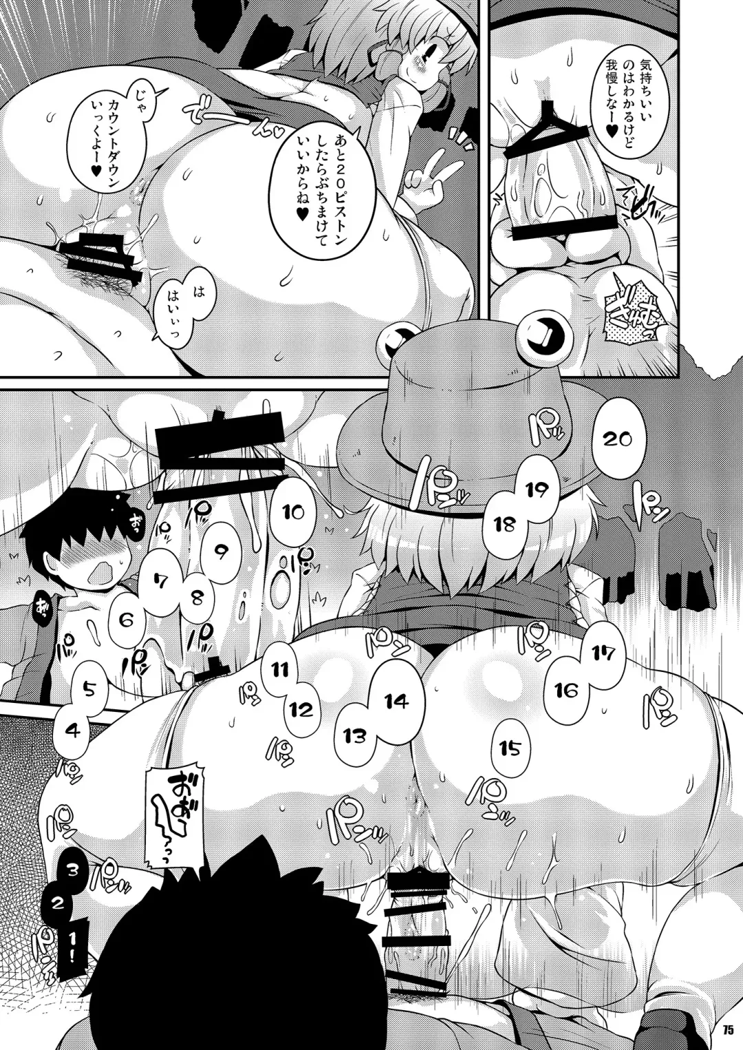 [Sugiura Sen] Ketsu Darake Touhou Soushuuhen Series 2 Fhentai - Page 75